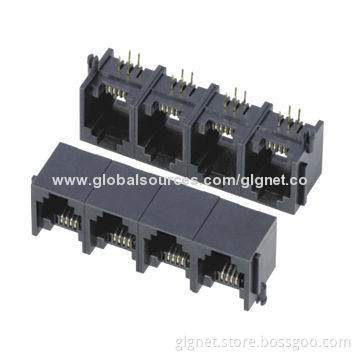 Multi-port phone jacks, assembly type